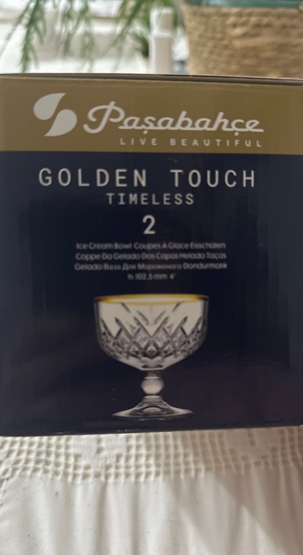 Paşabahçe Golden Touch Timeless Dondurmalık - Görsel 2