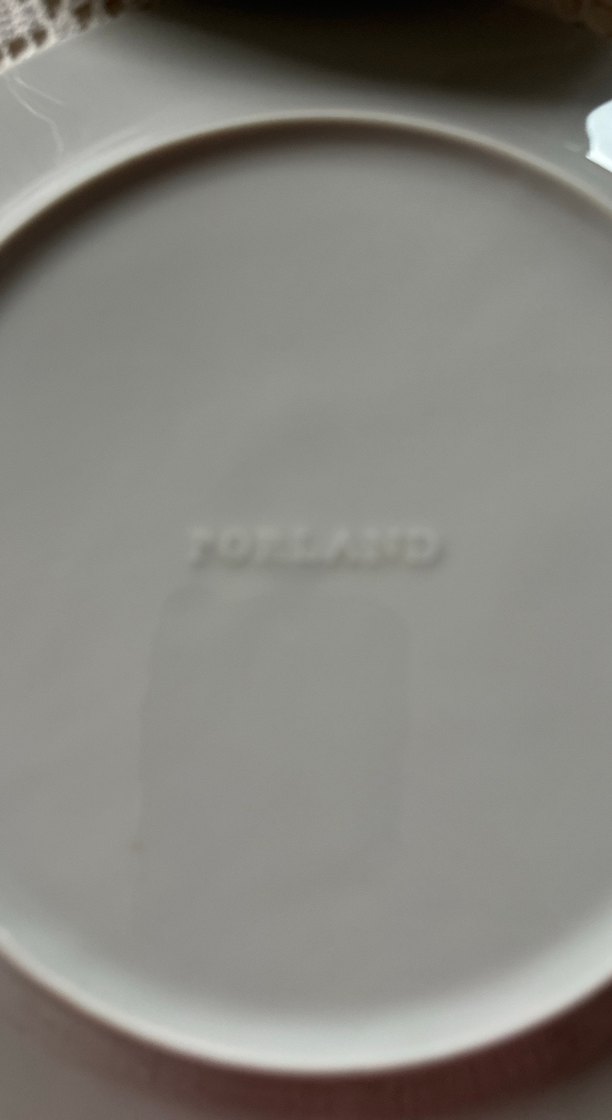 Porland Gri yeşilimsi Çizgili Servis Tabağı - Görsel 3