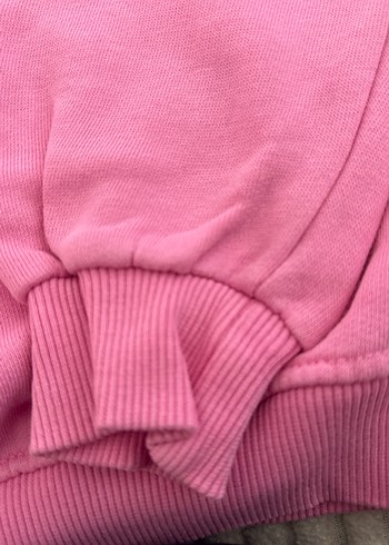Zara pembe sweatshirt - Görsel 4