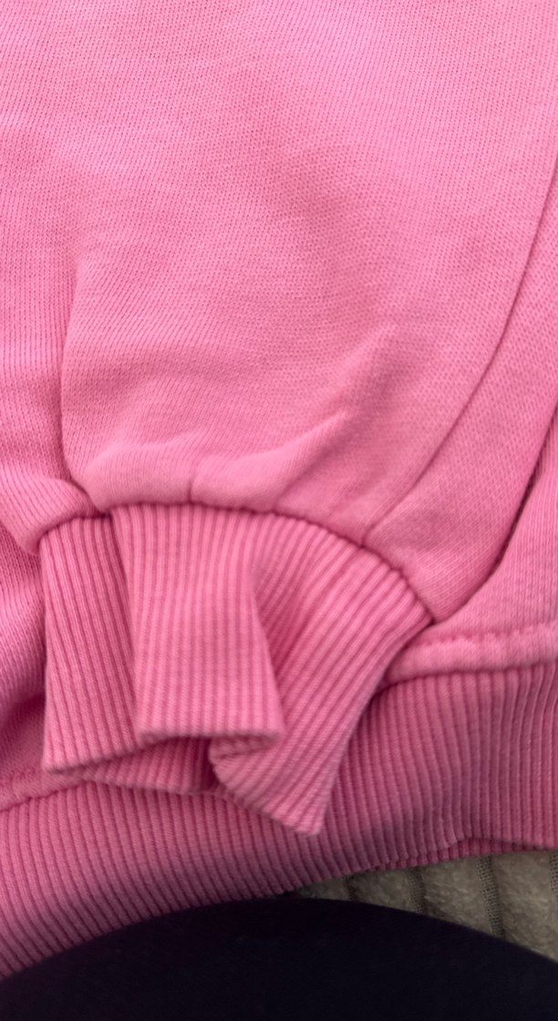 Zara pembe sweatshirt - Görsel 4