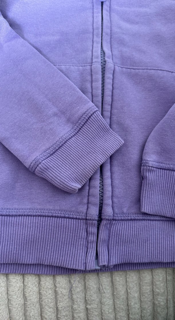 M&S Mor Fermuarlı Kız Sweatshirt - Görsel 5