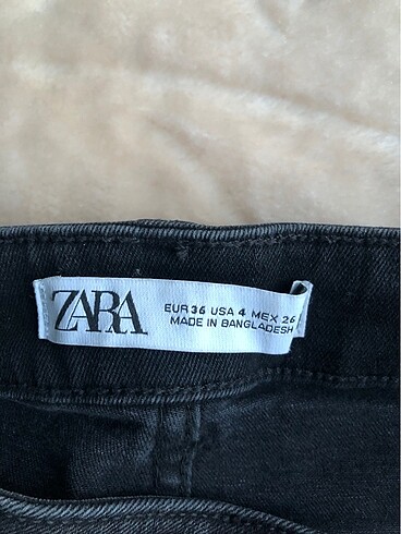 36 Beden siyah Renk zara siyah kot pantolon