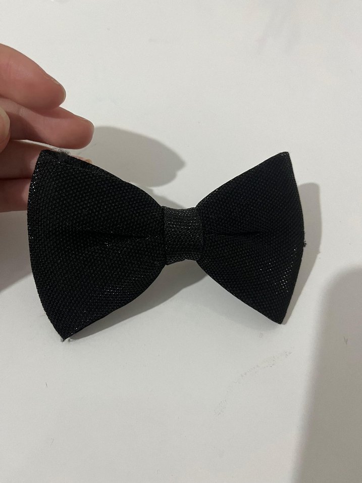 Düz Siyah Kadın Saç Aksesuarı - Görsel 2