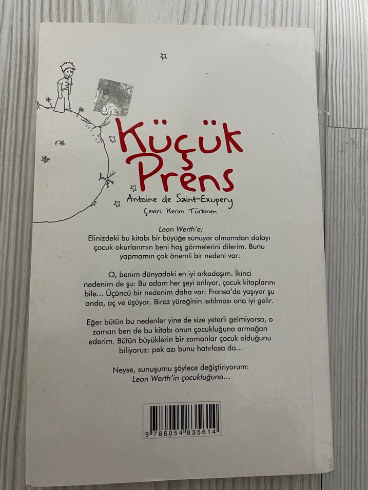 Küçük Prens - Antoine de Saint-Exupery - Görsel 2