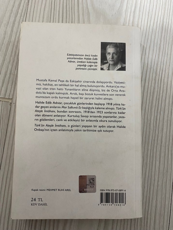 Halide Edib Adıvar - Türk'ün Ateşle İmtihanı - Görsel 2
