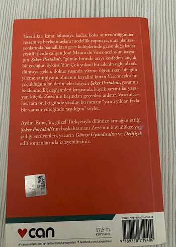 Şeker Portakalı - José Mauro de Vasconcelos - Görsel 2