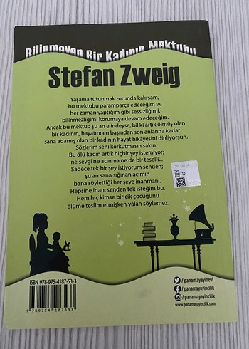 Bilinmeyen Bir Kadının Mektubu - Stefan Zweig - Görsel 2