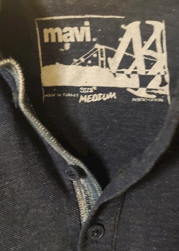 Mavi Polo Yaka Tshirt - Görsel 2