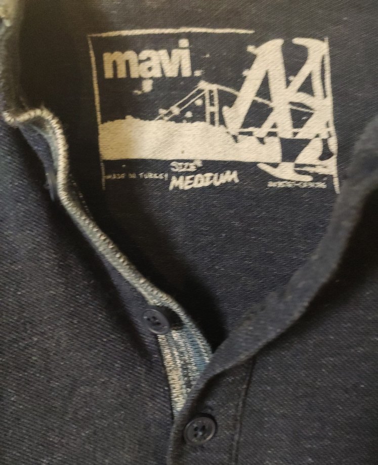 Mavi Polo Yaka Tshirt - Görsel 2