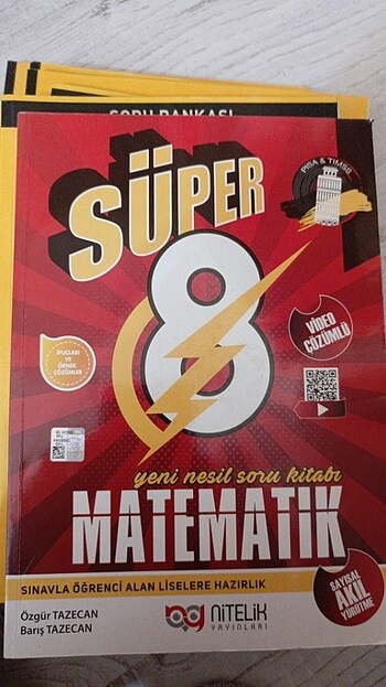  Lgs Nitelik yayınları süper matematik test kitabı