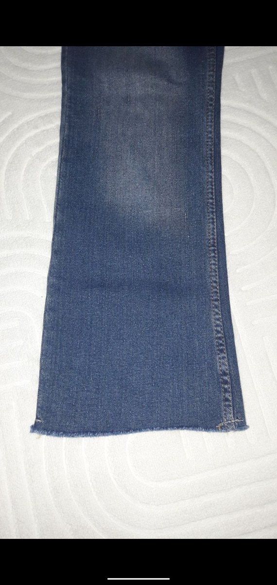 Lacivert Kadın Regular Fit Midi Kot Pantolon - Görsel 4