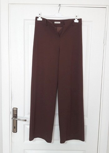 Kahverengi Kadın Kumaş Pantolon - Görsel 6