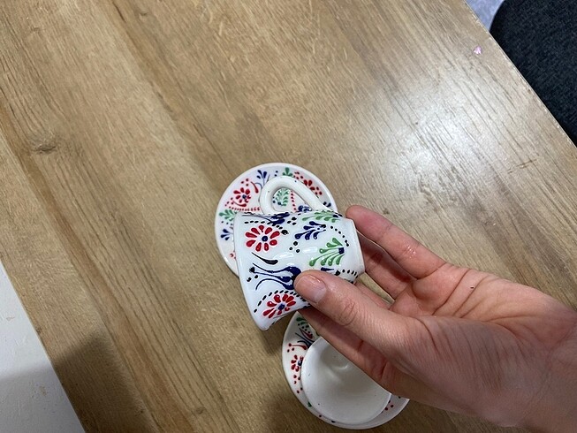 Seamlife Etnik desen kahve fincanı