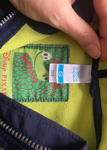 Erkek Çocuk Lacivert Fermuarlı Yağmurluk - Görsel 2