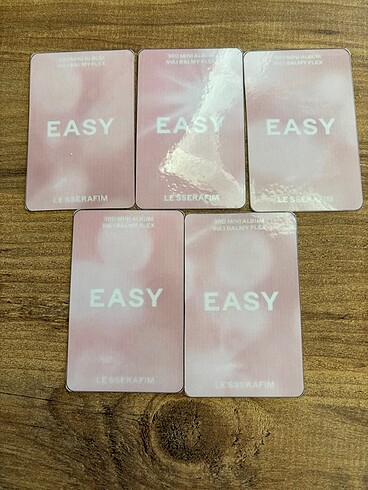 Le Sserafim Easy photocard