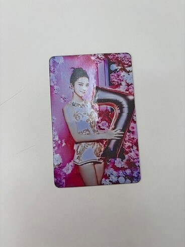  Beden Renk Blackpink 7?th Anniversary photocard
