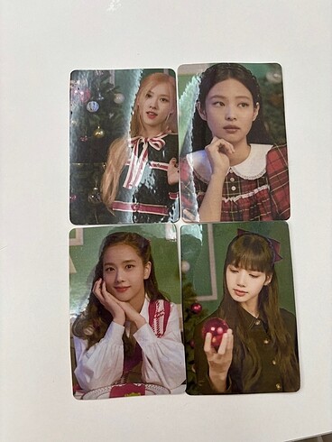 Blackpink Christmas photocard