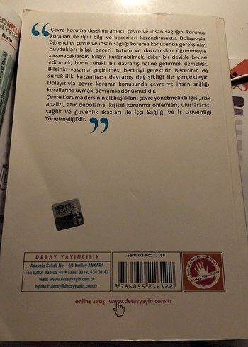 Çevre Koruma Kitabı - Doç. Dr. Hüseyin Erkul - Görsel 3