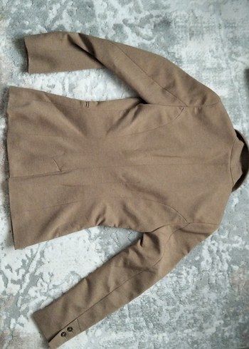 36 Beden Sütlü kahve Kadın Blazer Ceket