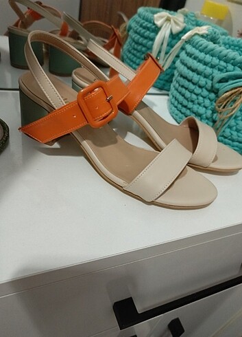 Yazlık sandalet - Görsel 5