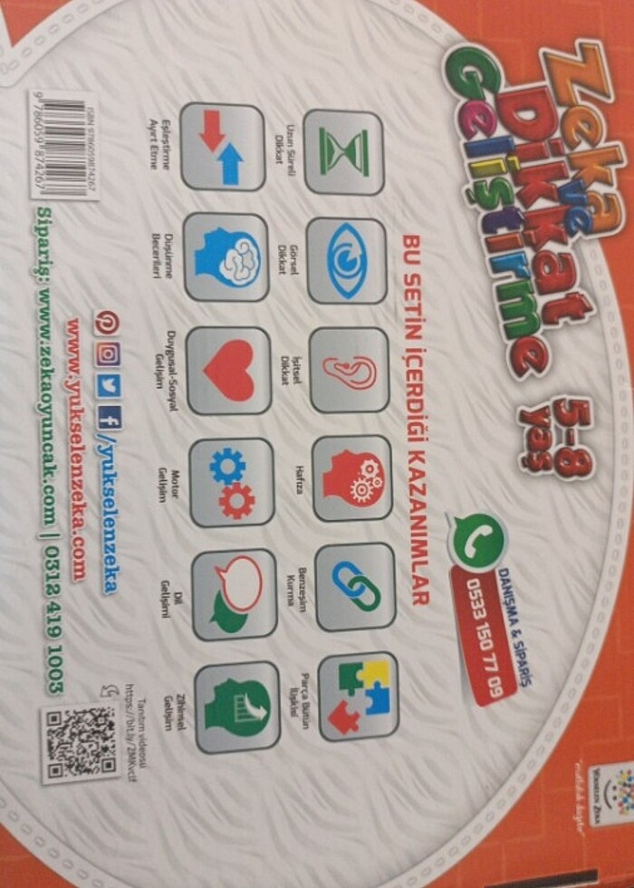 Zeka ve dikkat geliştirme seti - Görsel 4