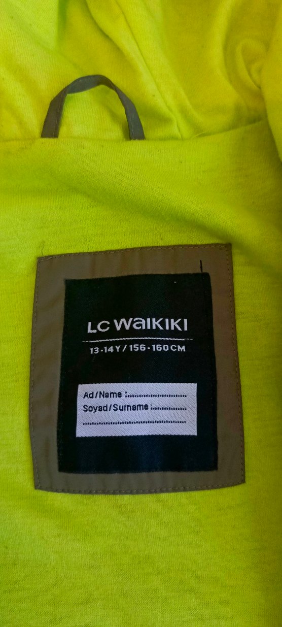 Kapüşonlu erkek çocuk yağmurluk - Görsel 4