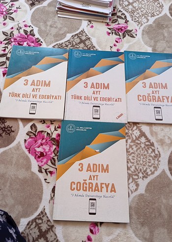 3 Adım AYT Türk Dili ve Coğrafya Soru Bankası