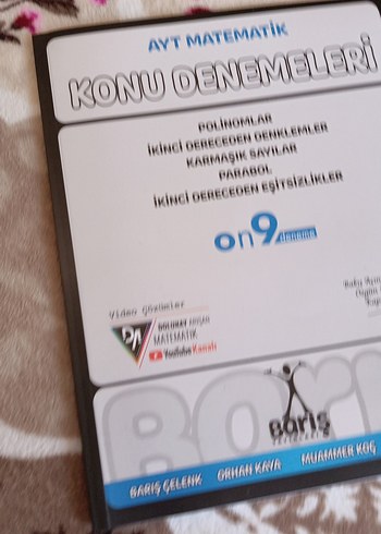 Beden Renk AYT Matematik Konu Denemeleri Seti 3 Kitap