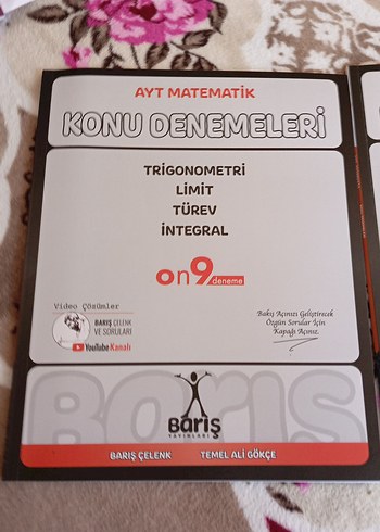 Beden AYT Matematik Konu Denemeleri Seti 3 Kitap
