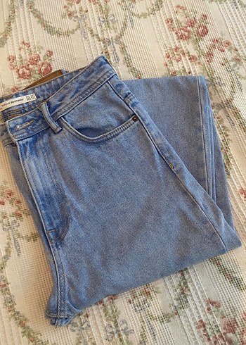 Zara Acik Mavi Denim Jean