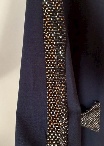 lacivert Uzun Kollu tunik - Görsel 2