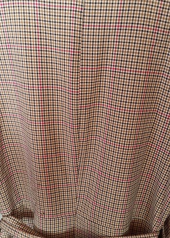 Vintage Kuşaklı kalem tarz tunik elbise - Görsel 4