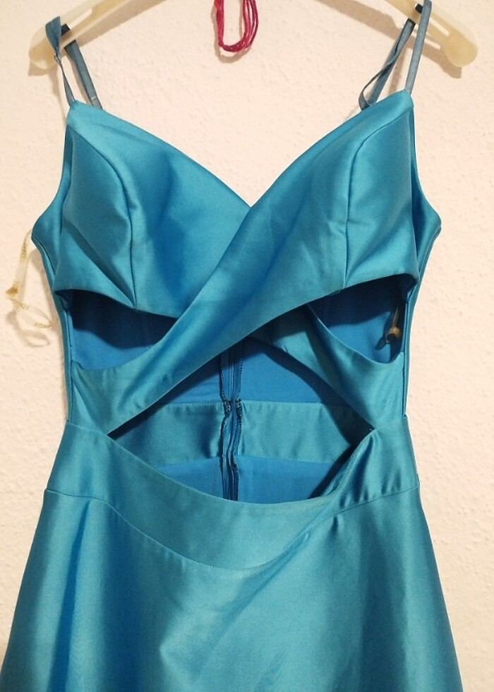 Dügün özel gün mezuniyet gece elbisesi özel dikim - Görsel 2