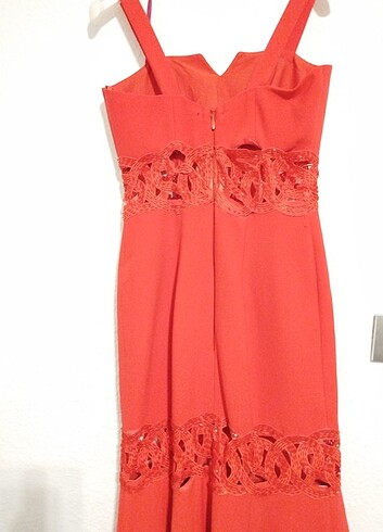 Düğün özel gün mezuniyet nişan elbisesi - Görsel 6