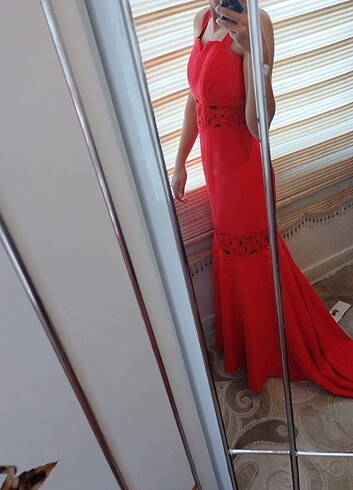 Düğün özel gün mezuniyet nişan elbisesi - Görsel 8