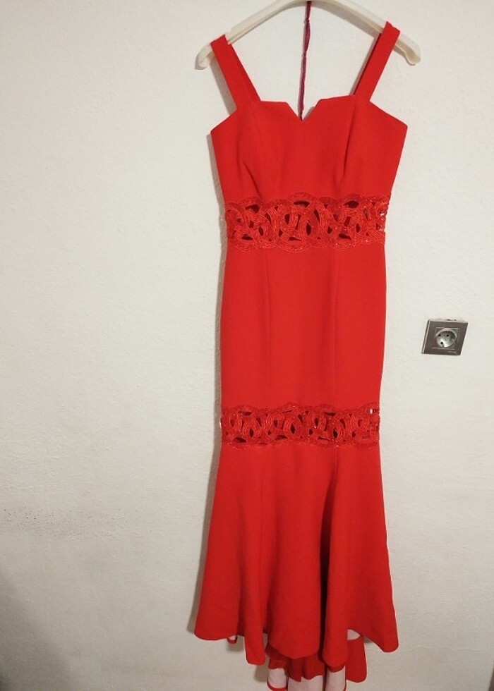 Düğün özel gün mezuniyet nişan elbisesi - Görsel 2