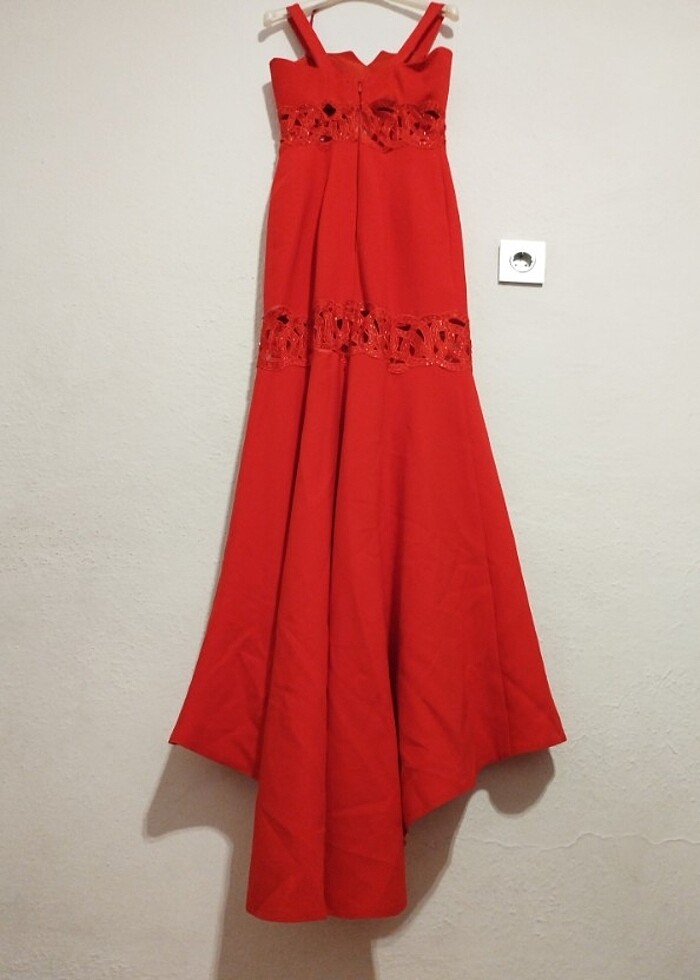 Düğün özel gün mezuniyet nişan elbisesi - Görsel 3