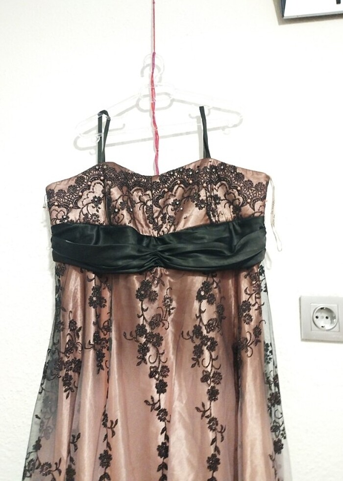 Büyük beden düğün özel gün elbisesi - Görsel 3