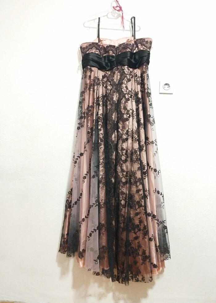 Büyük beden düğün özel gün elbisesi - Görsel 5