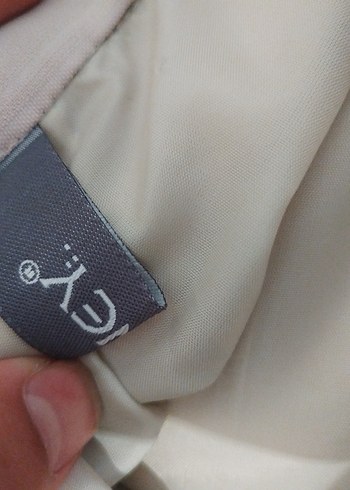 Bej Kadın Uzun Pilili Keten Etek - Görsel 4