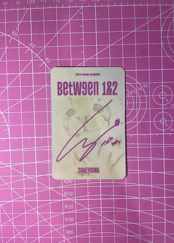 Diğer Chaeyoung Photocard