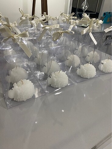 Hediyelik kuzu mum - Görsel 3