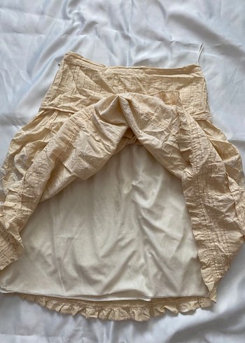 işleme detaylı midi etek - Görsel 5