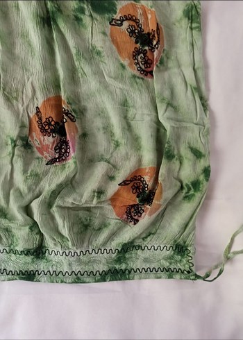 işleme detaylı etnik bluz - Görsel 6