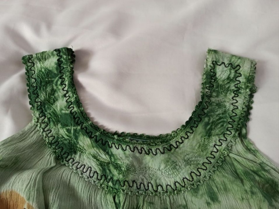 işleme detaylı etnik bluz - Görsel 5