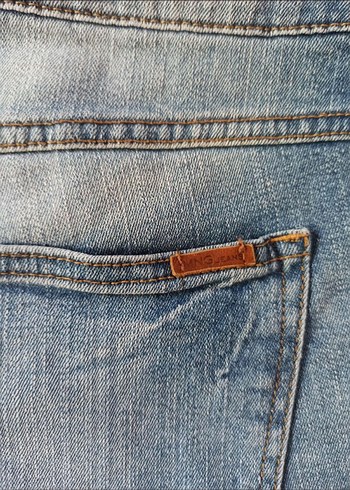 mango kot şort - Görsel 7