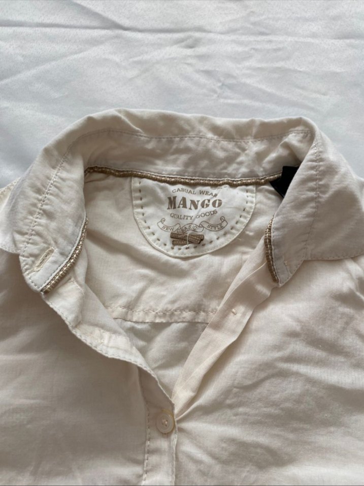 mango vintage gömlek - Görsel 4
