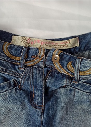 işleme detaylı vintage y2k etek - Görsel 5