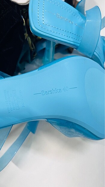 40 Beden mavi Renk Bershka ayakkabı