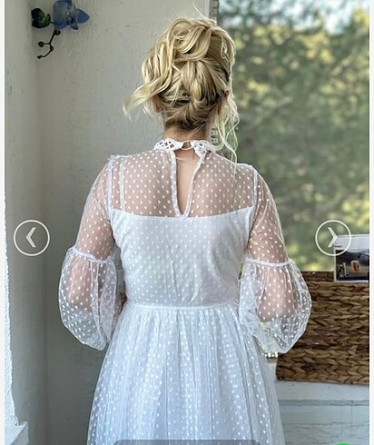 Nikah / dış çekim elbisesi - Görsel 2